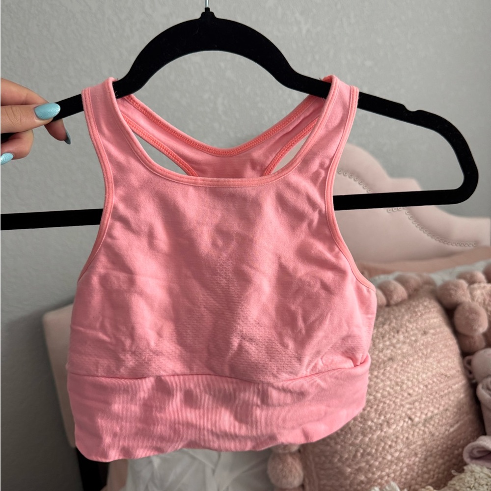 Pink Free People Crop Top